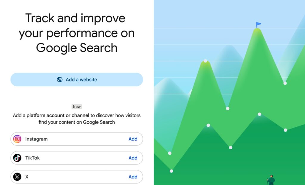 Google Search Console feature to track and improve performance on Google Search